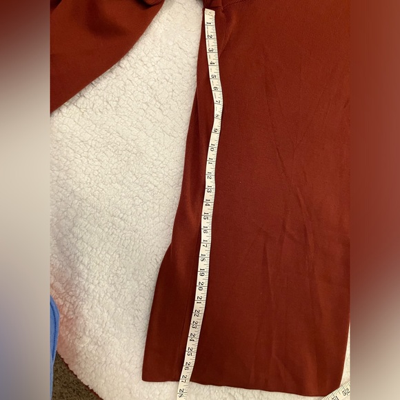 Nine West rust colored dressy wide-legged pants - Picture 4 of 5